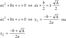 Equação Segundo Grau