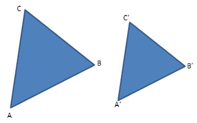 Triângulos semelhantes