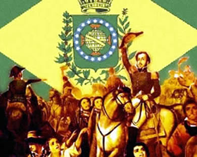 Independência do Brasil: processo histórico culminado com a proclamação de Dom Pedro I.