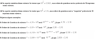 AULA DE FÍSICA 2 - EXERCÍCIOS NOTAÇÃO CIENTÍFICA E ORDEM DE GRANDEZA 